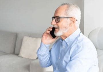 Talking on the phone